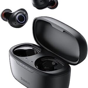 Baseus Active Noise Cancelling Wireless Earbuds, Reduce Noise by Up to 95%, 140H Playtime, IPX6 Waterproof, Deeper Bass, 4 ENC Mics, Comfortable Fit, Bluetooth 5.3 Ear Buds - Bowie MA10 Upgraded