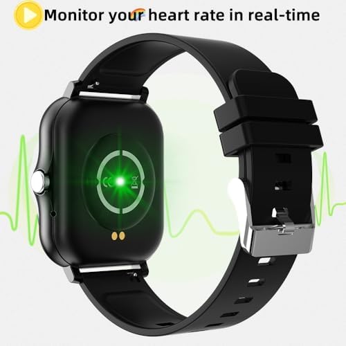 Smart Watch for Women Men(Answer/Make Calls) 1.83", Smartwatch for iOS and Android,Fitness Tracker Watch IP67 Waterproof, Heart Rate, Sleep Monitor and Steps Calories Counter (Pink) - Image 6