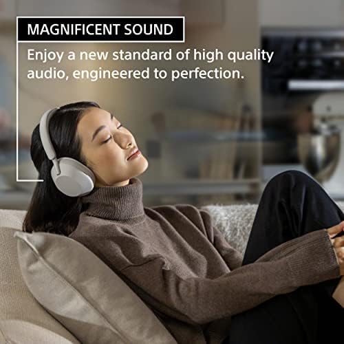 Sony WH-1000XM5 The Best Wireless Noise Canceling Headphones with Auto Noise Canceling Optimizer, Crystal Clear Hands-Free Calling, and Alexa Voice Control, Silver - Image 2