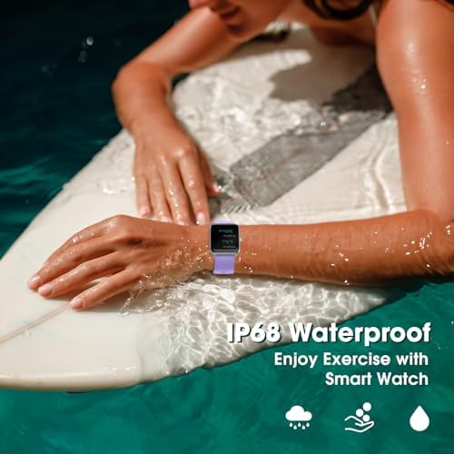 Smart Watch, Fitness Tracker with Heart Rate Monitor, Blood Oxygen, Sleep Tracking, 1.5 Inch Touchscreen Smartwatch for Android iOS Swimming Waterproof Pedometer Step Calories Tracker for Women Men - Image 3