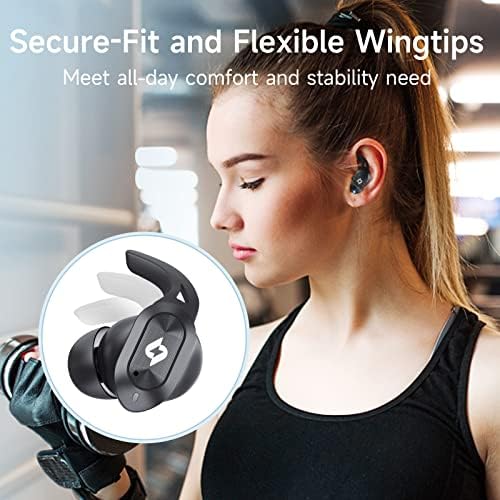 Wireless Earbuds Bluetooth Headphones with Wireless Charging Case 32H Playback LED Display in Ear Earphones Waterproof Ear buds Built in Mic Stereo Bass for iPhone Samsung Android Sport Workout Gym TV - Image 4