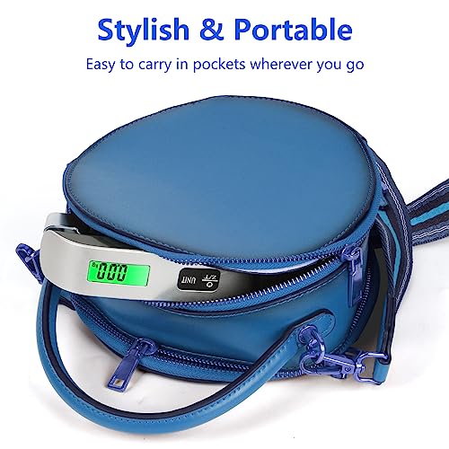 VIGIND Digital Luggage Weight Scale,110lbs Portable Handheld Scale with Backlit LCD Display&Hook,Suitcase Scale with Temperature Senso,Travel Essentials Accessories for Travel - Battery Included - Image 6