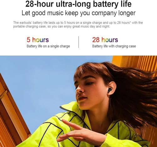 Xiaomi Redmi Buds 4 Active, Advanced Bluetooth® 5.3, 12mm Dynamic Driver, Google Fast Pair, Up to 28 Hours* Long Listening time with case, Graphite Black - Image 9