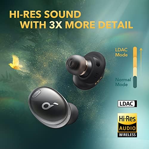 Soundcore by Anker Liberty 3 Pro Noise Cancelling Earbuds, True Wireless Earbuds with ACAA 2.0, HearID ANC, Fusion Comfort, Hi-Res Audio Wireless, 6 Mics for Calls, 32H Playtime - Image 3