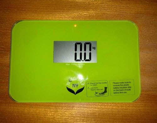 NewlineNY Auto Step On Super Mini Travel Bathroom Scale, 5.25" x 8.5" SBB0638SM (Green) - Image 5