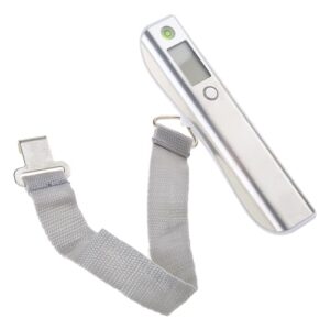 Portable Luggage Scale Travel Scale Hanging Suitcase Scales Weights with Tare Function 110lb 50KG Capacity Kg St Travel Scale Luggage Weight Digital Travel Scale for Luggage