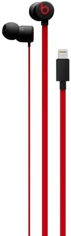 beats urBeats3 Earphones with Lightning Connector- The Decade Collection - Black-Red (Renewed) - Image 3