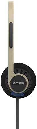 Koss KPH40 Utility On-Ear Headphones, Detachable Interchangeable Cord System, Ultra Lightweight Design (Rhythm Beige) - Image 3
