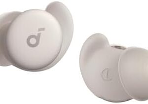 Soundcore Sleep A20 by Anker Sleep Earbuds, Noise Blocking Sleep Headphones, Small Design for Side Sleepers, 80H Playtime, Stream Content via Bluetooth 5.3, Sleep Monitor, Personal Alarm