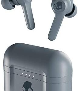 Skullcandy Indy ANC In-Ear Noise Canceling True Wireless Earbuds, 32 Hour Battery, Microphone, Works with iPhone Android and Bluetooth Devices - Grey