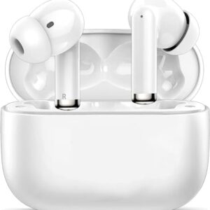 Wireless Earbuds Bluetooth Headphones 5.3 HiFi Stereo Earphones, 35H Playtime HiFi Stereo Bass with Charging Case,in-Ear Headphones Touch Control