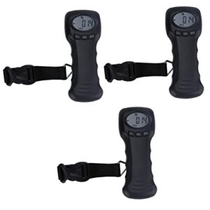 Handheld Scale 3pcs Fishing Luggage Scale Portable Scales for Body Weight Digital Weight Scale Portable Scale for Luggage Scale for Fish Household Suitcase Travel Plastic