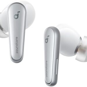 Soundcore by Anker Liberty 4, Noise Cancelling Earbuds, True Wireless Earbuds with ACAA 3.0, Dual Dynamic Drivers for Hi-Res Premium Sound, Spatial Audio with Dual Modes, All-New Heart Rate Sensor