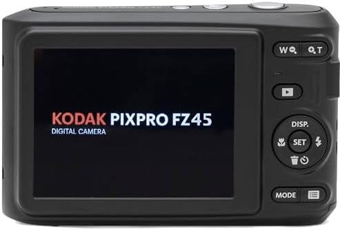 Kodak PIXPRO FZ45 16MP Digital Camera 4X Optical Zoom 27mm Wide Angle 1080P Full HD Video 2.7" LCD Camera (Red) + 64GB Card and Reader + Case + Memory Wallet + Tripod + Cleaning Bundle - Image 3