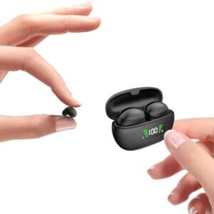 Wireless Mini Small Invisible Earbuds Hidden for Work Bluetooth Micro Tiny Smallest Earbuds for Small Ears Bluetooth Invisible Small Ear Buds Discreet Low Profile Spy Earpiece