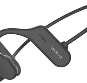 Open Ear Wireless Sports Headphones, Bluetooth 5.0 Waterproof Sweatproof Headset with Mic for Sport Jogging Running Driving Cycling Hiking Indoor and Outdoor Use