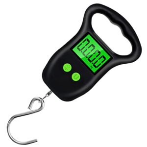 Balacoo Portable Scale Digital Weight Scale Hanging Hook Scale Digital Fish Scale Eletric Weight Scale