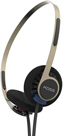 Koss KPH40 Utility On-Ear Headphones, Detachable Interchangeable Cord System, Ultra Lightweight Design (Rhythm Beige) - Image 2