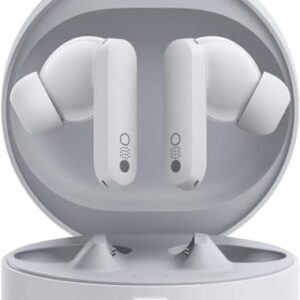 Buds Pro Wireless Earbuds,Active Noise Cancellation to 45 dB,39H Playtime IP54 Waterproof Dynamic Bass Earphones,Bluetooth 5.3 in Headphones for iPhone & Android (Light Grey)