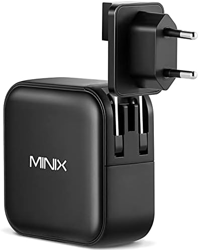 MINIX 100W USB C Charger, NEO P3 Turbo 4-Ports GaN Wall Charger, 3 x USB-C Port Fast Charging Adapter(Max 100W/20W), 1 USB-A (Max 18W). Compatible with MacBook Pro Air, Smart Phone,Laptop and More. - Image 3