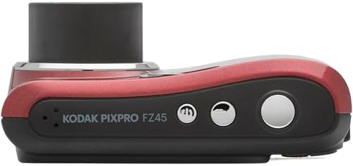Kodak PIXPRO FZ45 16MP Digital Camera 4X Optical Zoom 27mm Wide Angle 1080P Full HD Video 2.7" LCD Camera (Red) + 64GB Card and Reader + Case + Memory Wallet + Tripod + Cleaning Bundle - Image 8
