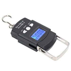 Electronic Hook Scale, Kg Oz Lb Jin Digital Hanging Scale 110lb Comfortable Grip for Travel