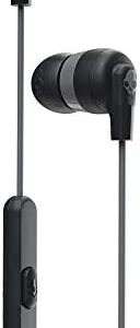 Skullcandy Ink'd+ In-Ear Wired Earbuds, Microphone, Works with Bluetooth Devices and Computers - Black