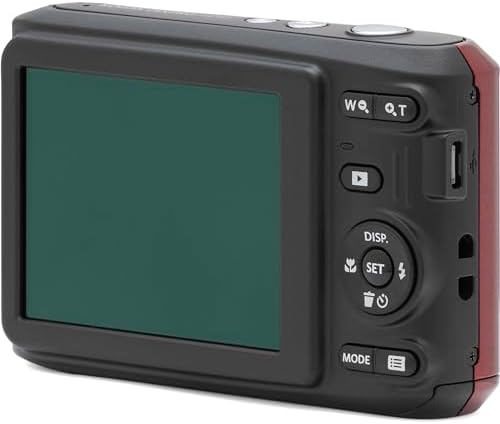 Kodak PIXPRO FZ45 16MP Digital Camera 4X Optical Zoom 27mm Wide Angle 1080P Full HD Video 2.7" LCD Camera (Red) + 64GB Card and Reader + Case + Memory Wallet + Tripod + Cleaning Bundle - Image 6