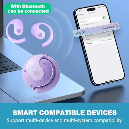 TWS Wireless Bluetooth Earphone Bluetooth OWS Headphone, Ows Hanging Earphones 5.4 Bluetooth, Hy-T26 X15 Pro Earphone Wireless Bluetooth, Hanging Earphones Waterproof in-Ear Noise Reduction - Image 5