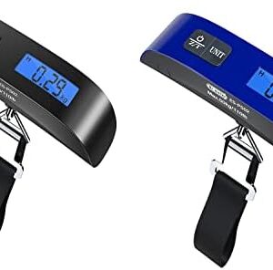 Dr.meter PS02 Luggage Scale, Black+Blue