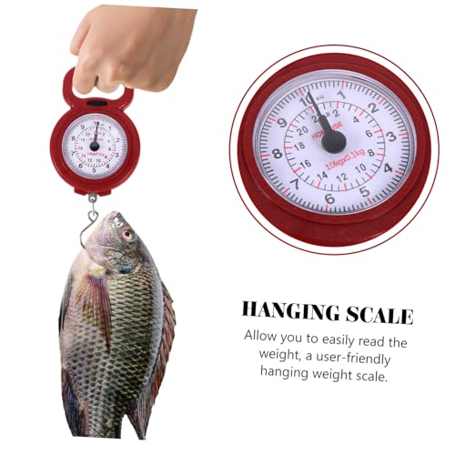 BESTOYARD Luggage Scale 5pcs Portable Spring Scale Hanging Fish Scale Digital Hanging Scale Scale Portable Scales for Body Weight Suitcase Scale for Travel Digital Scale Precision Plastic - Image 2