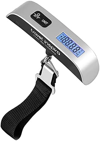 travel inspira Luggage Scale, Travel Essentials, Portable Digital Hanging Baggage Scale for Travel, Suitcase Weight Scale - Image 2
