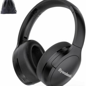 Active Noise Cancelling Headphones, 70H Playtime with Hi-Res Sound, ANC Wireless Over Ear Headphone, Comfortable Fit Lightweight for Travel, Home, Office