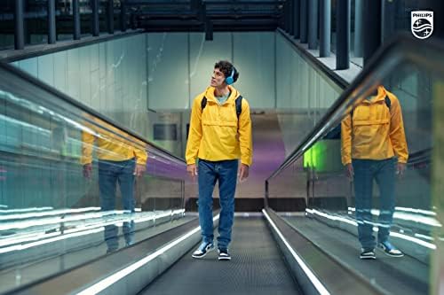 PHILIPS H4205 On-Ear Wireless Headphones with 32mm Drivers and BASS Boost on-Demand, Blue - Image 8