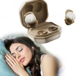 Wireless Sleep Earbuds Invisible - Bluetooth 5.3 Mini Sleeping Earbuds for Side Sleepers Small Ears Canal,Discreet in-Ear Tiny Earphones Women Men for Work Workout