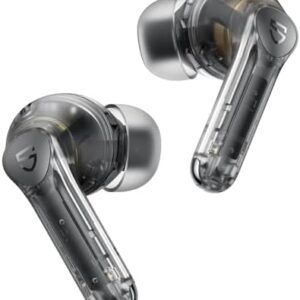 SoundPEATS Air4 Pro Noise Cancelling Wireless Earbuds, Bluetooth 5.3 Earbuds with 6 Mics CVC 8.0 ENC, Qualcomm® AptX™ Adaptive Earphones, Multipoint Connection, in-Ear Detection,App Customize EQ