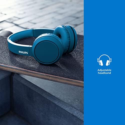 PHILIPS H4205 On-Ear Wireless Headphones with 32mm Drivers and BASS Boost on-Demand, Blue - Image 4