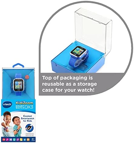 VTech KidiZoom Smartwatch DX3, Blue - Image 6