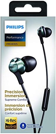 PHILIPS Pro Wired Earbud & In-Ear Headphones with Microphone, Ear Phones, In-Ear Headphones with Mic, Powerful Bass, Lightweight, Hi-Res Audio, 3.5mm Jack for Phones and Laptops Comfort - Image 4
