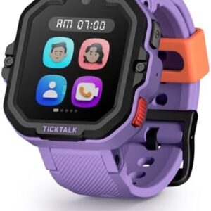 TickTalk5 Cellular Kids Smart Watch with GPS Tracker & Video Calling - Smart Watch for Kids with Parent Apps, SOS & 911 Calling, Real-Time Location Tracking, DND Mode & More - Smart Watch for Kids 3+
