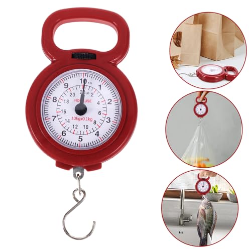 BESTOYARD Luggage Scale 5pcs Portable Spring Scale Hanging Fish Scale Digital Hanging Scale Scale Portable Scales for Body Weight Suitcase Scale for Travel Digital Scale Precision Plastic - Image 6