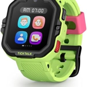 TickTalk 5 Cellular Kids Smart Watch With GPS Tracker & Video Calling - Smart Watch For Kids With Parent Apps, SOS & 911 Calling, Real-Time Location Tracking, DnD Mode & more - Smart Watch For Kids 3+