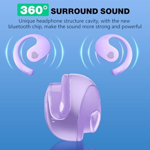 TWS Wireless Bluetooth Earphone Bluetooth OWS Headphone, Ows Hanging Earphones 5.4 Bluetooth, Hy-T26 X15 Pro Earphone Wireless Bluetooth, Hanging Earphones Waterproof in-Ear Noise Reduction - Image 7