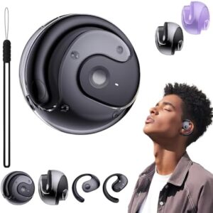 Hy-T26 X15 Pro Earphone Wireless Bluetooth, Hy-T26 Wireless Earbuds, Awaze Earbuds, OWS Earphones 5.4 Bluetooth, 3D Stereo Hanging Bluetooth Headset, Waterproof Earphone Noise Cancelling(Black)