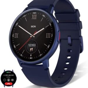 Smart Watches for Men Women with Answer/Make Calls, 1.3" HD Full Touch Smartwatch for Android/iOS Phones, IP68 Waterproof Fitness Watch with Heart Rate/Blood Oxygen/Sleep Monitor, Ai Control Call/Text