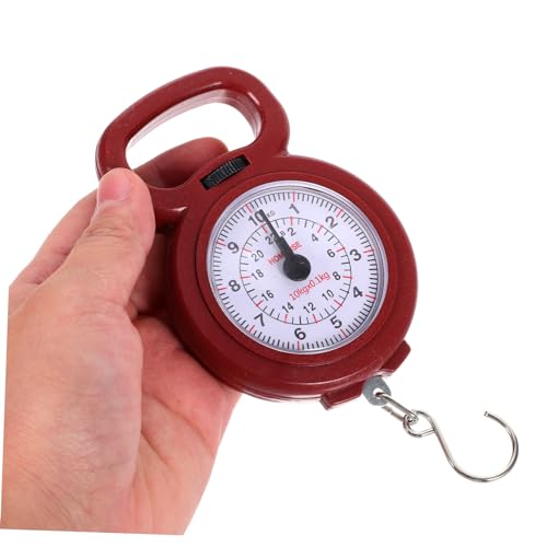 BESTOYARD Luggage Scale 5pcs Portable Spring Scale Hanging Fish Scale Digital Hanging Scale Scale Portable Scales for Body Weight Suitcase Scale for Travel Digital Scale Precision Plastic - Image 5