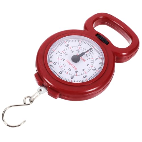 BESTOYARD Luggage Scale 5pcs Portable Spring Scale Hanging Fish Scale Digital Hanging Scale Scale Portable Scales for Body Weight Suitcase Scale for Travel Digital Scale Precision Plastic - Image 3