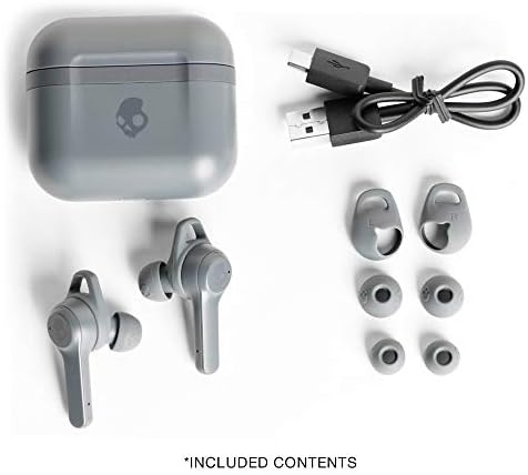 Skullcandy Indy ANC In-Ear Noise Canceling True Wireless Earbuds, 32 Hour Battery, Microphone, Works with iPhone Android and Bluetooth Devices - Grey - Image 6