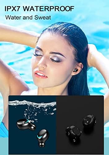 New Wireless Earbuds Bluetooth 5.0 Headset, IPX7 Waterproof, LED Battery Display auriculares,140 Hours Play time with Charging Box, 3D Stereo Audio Full Touch Screen Headset with Microphone - Image 5