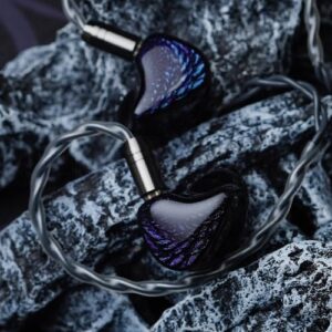 HiFiGo Kinera Celest Wyvern Abyss 10mm Dynamic Driver IEM Earphones, LCP in-Ear Headphone with 0.78mm 2-Pin Connector, Harman Curve Tuning and High-Resolution Sound (Abyss)